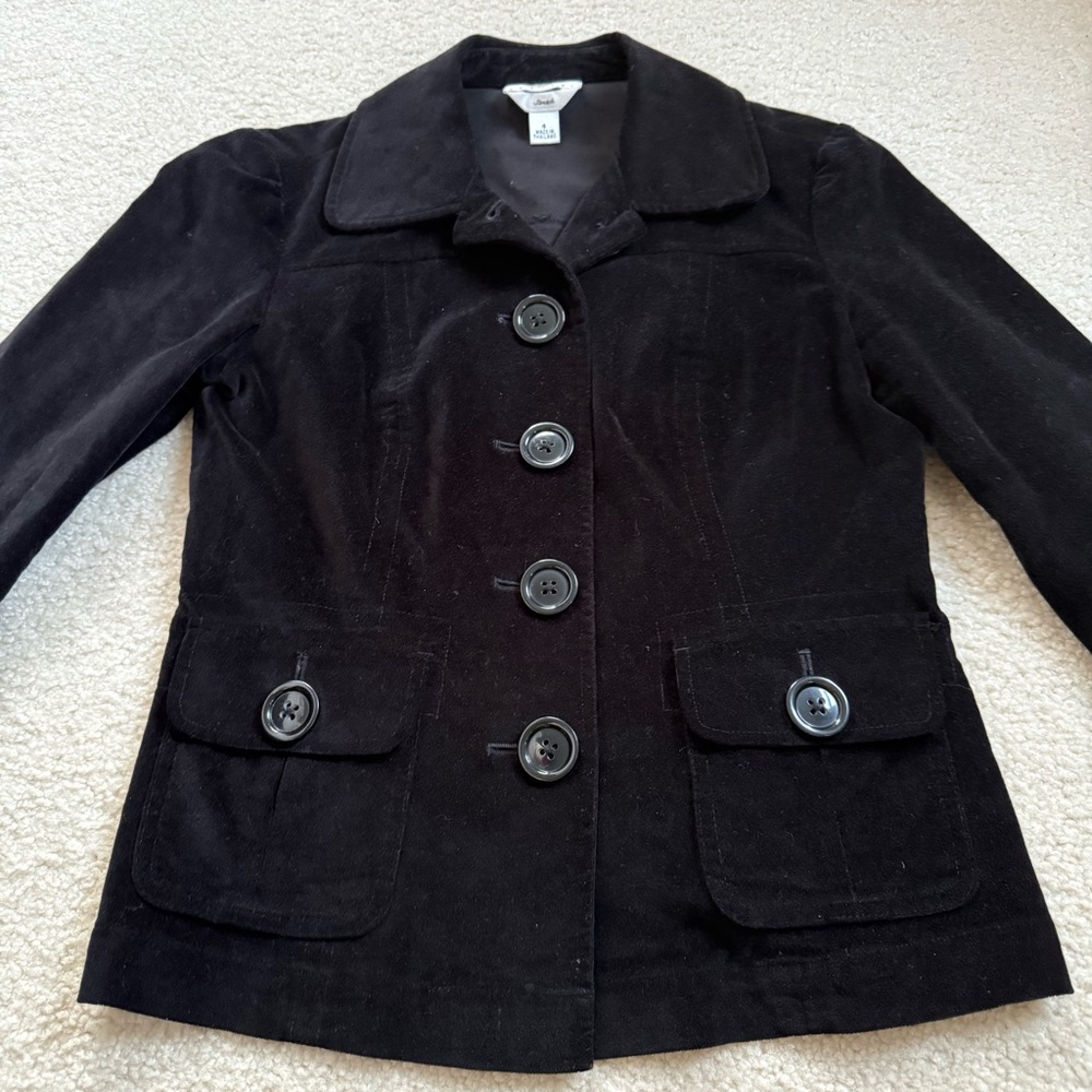 EUC Talbots velvet jacket - Picture 4 of 7